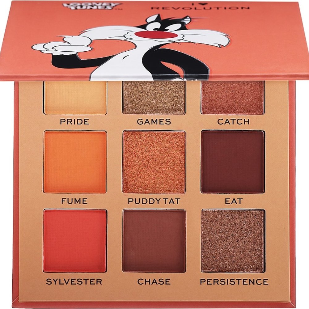 Revolution Beauty Looney Tunes x I Heart Revolution Sylvester Shadow Palette